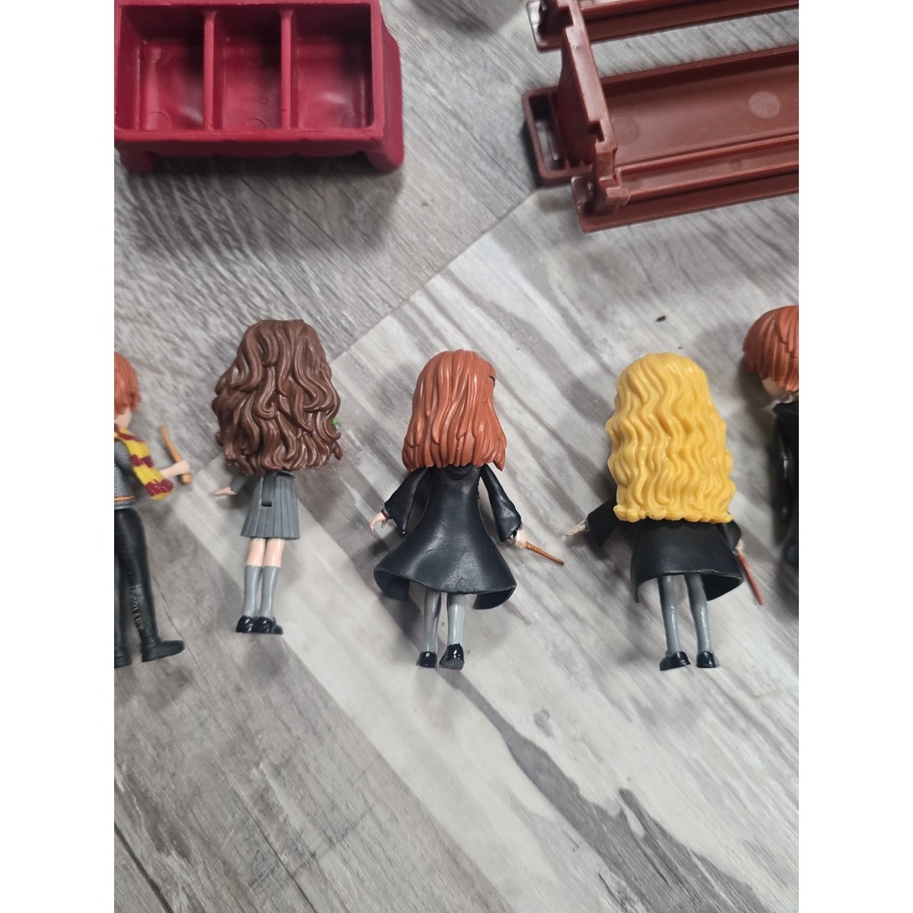 Harry Potter Wizarding World Magical Minis Figures Furniture Lot Hagrid Snape - Picture 11 of 14